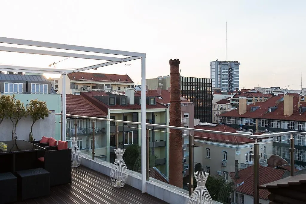 Charming Penthouse With Private Terrace Appartement Lissabon Portugal