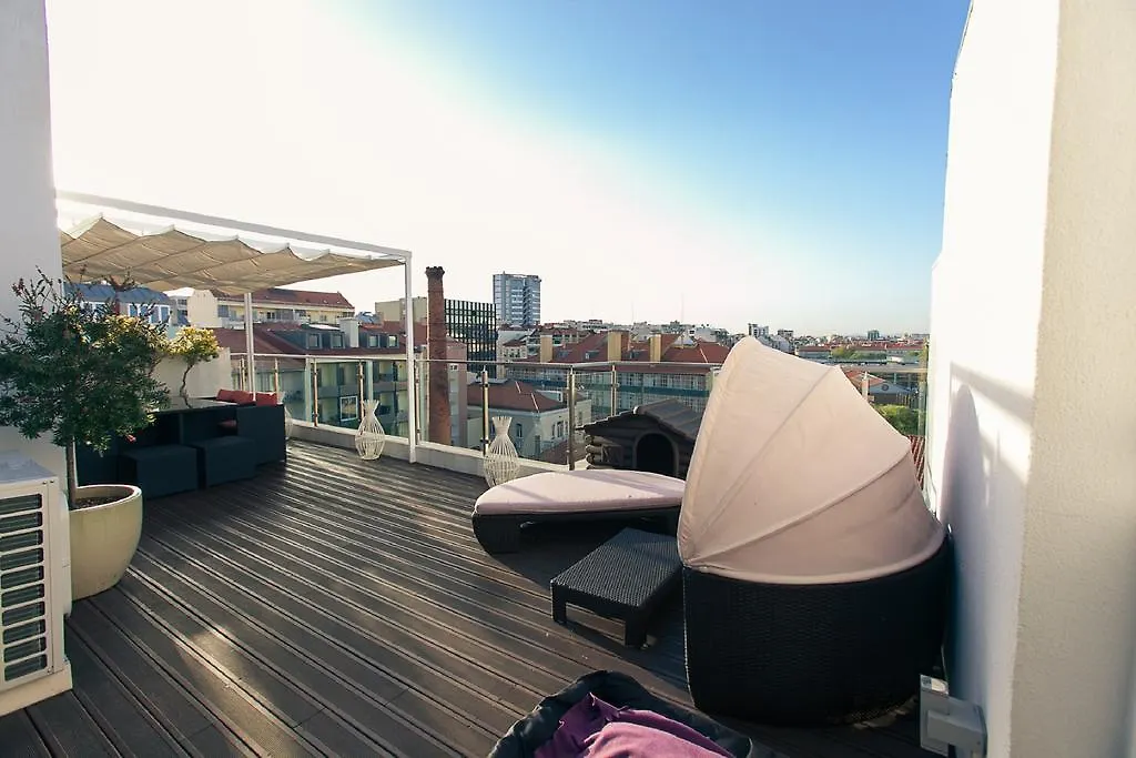 Apartmán Charming Penthouse With Private Terrace Lisboa